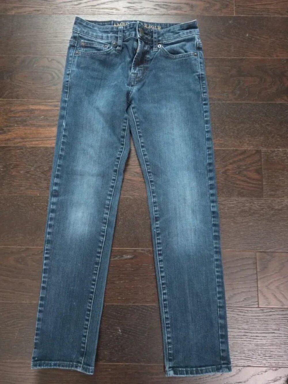 American Eagle Outfitters 360° Extreme Flex 26 x 28 Skinny Blue Jeans
